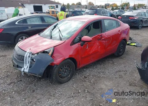 2013 Kia Rio Lx из США, поврежденный, VIN KNADM4A39D6243280